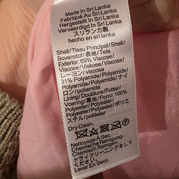 J. Crew Collection Pink Natasha Slip Dress in Organza (Frosted Peony) - Picture 10 of 13